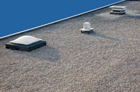 Gravel flat roofing